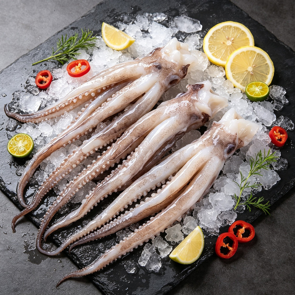 Frozen Squid Tentacles Seafood