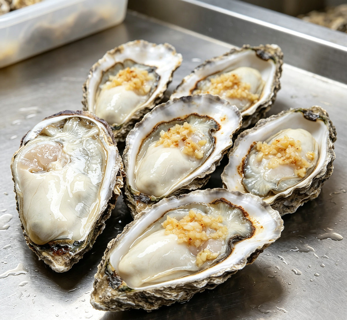 Ocean's Finest: Freshly Grilled Oysters, Ready to Savor